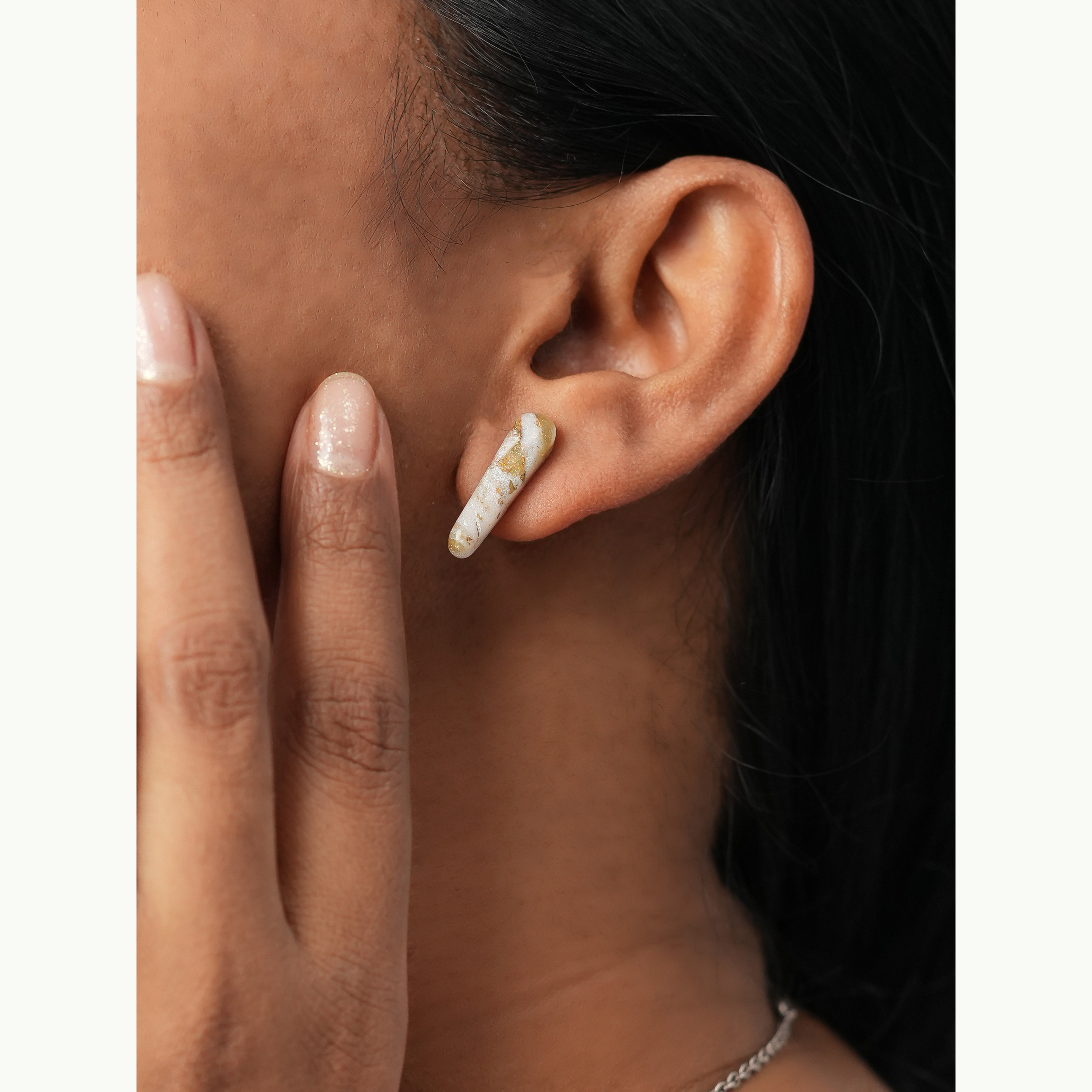 Buy Silver Aurora Women Earrings Online In India - Cintilar